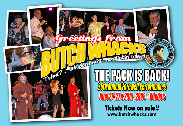 Butch Whacks postcard Mar08